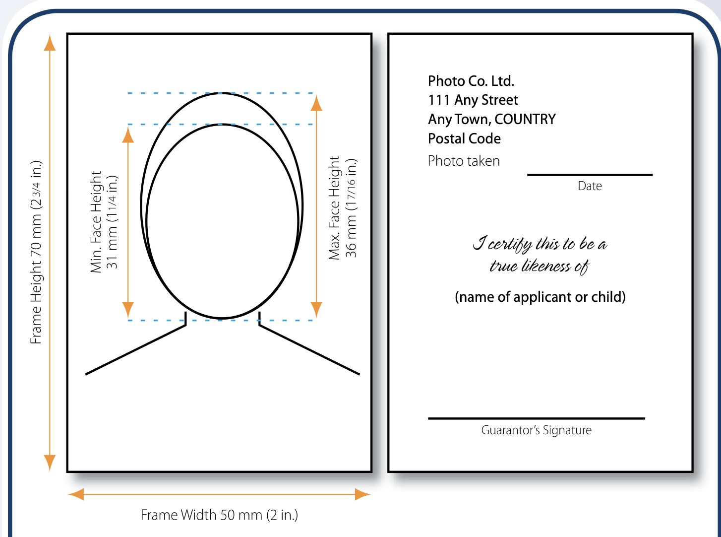 Passport ID Quinte Photo Studio